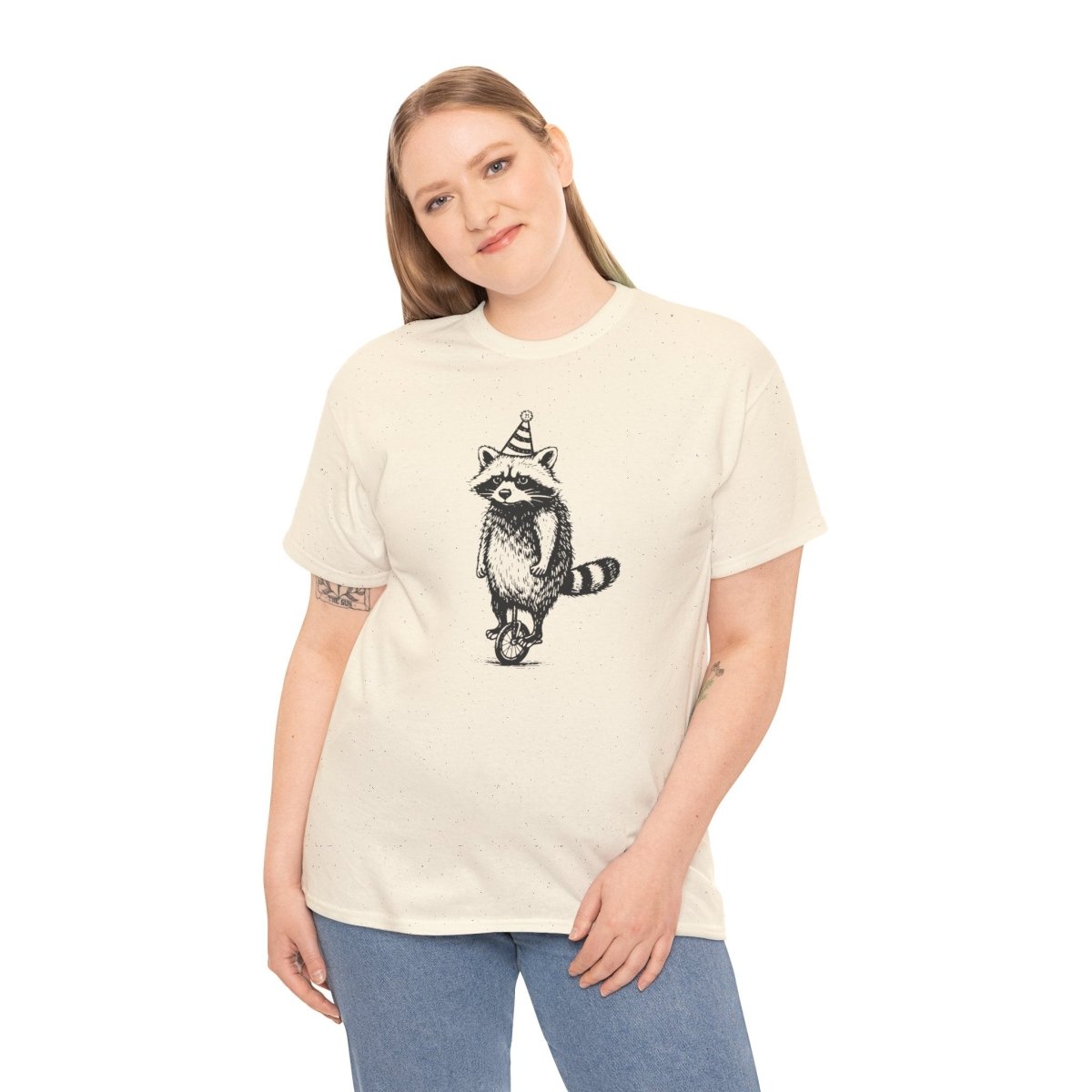 Party Raccoon Unisex T-Shirt - Wild Spirit