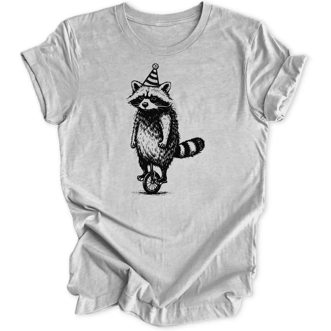 Party Raccoon Unisex T-Shirt - Wild Spirit