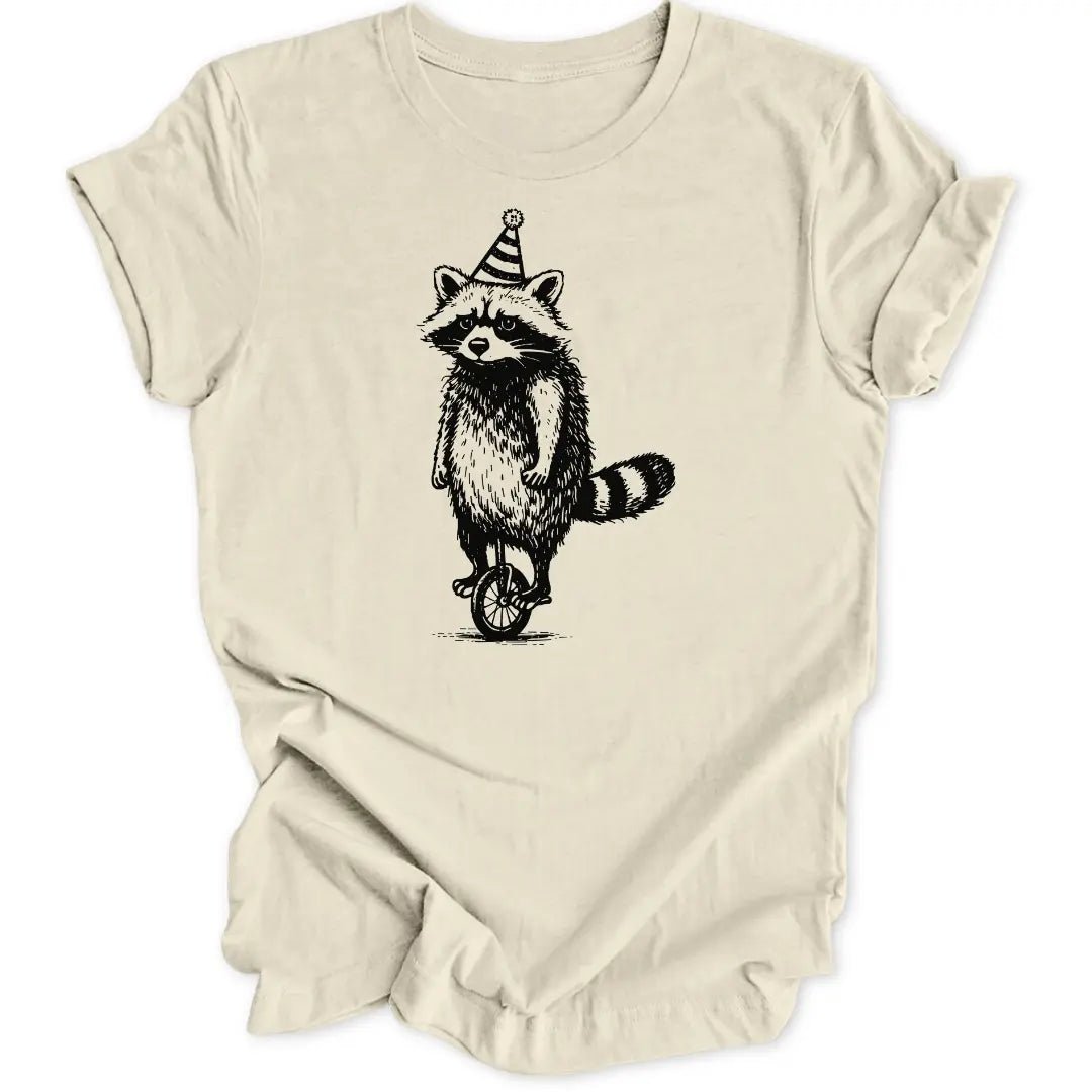 Party Raccoon Unisex T-Shirt - Wild Spirit