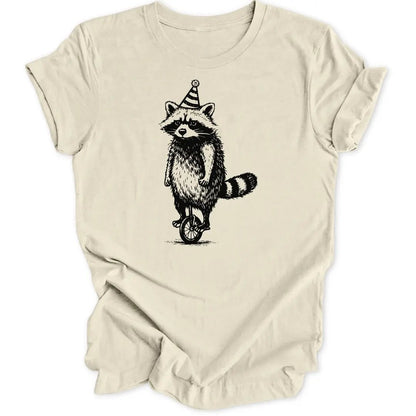 Party Raccoon Unisex T-Shirt - Wild Spirit