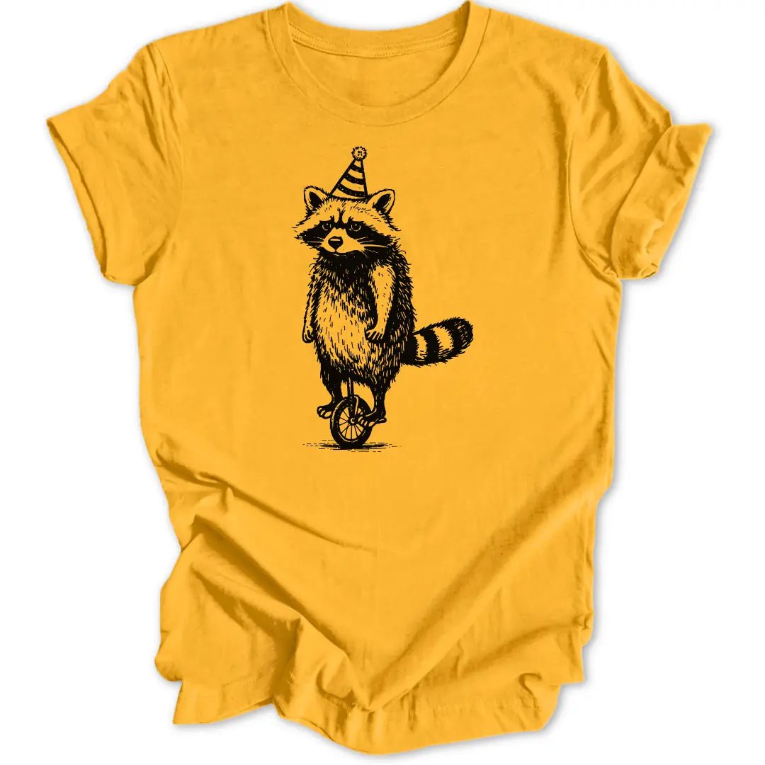Party Raccoon Unisex T-Shirt - Wild Spirit