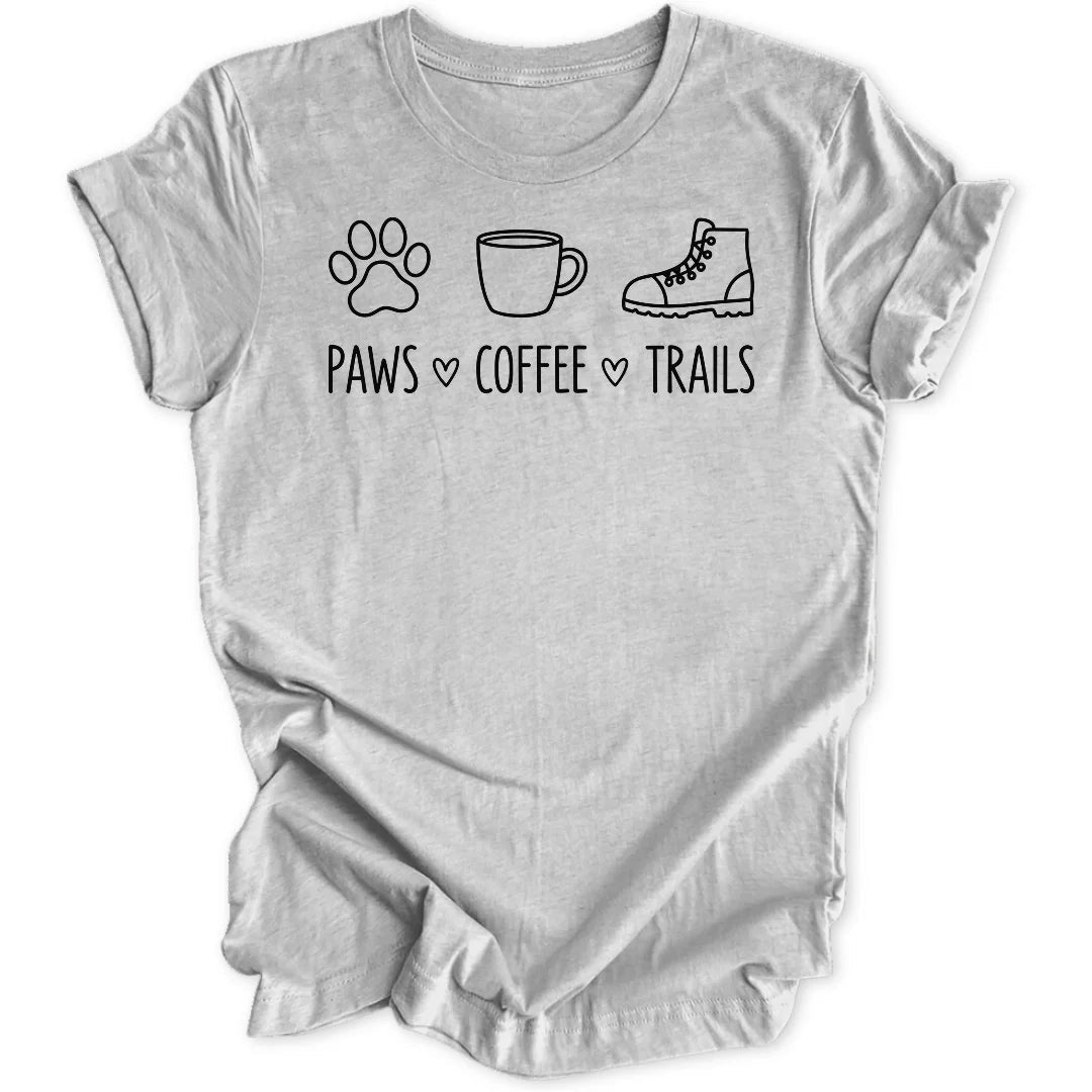 Paws Coffee Trails Unisex T-Shirt - Wild Spirit