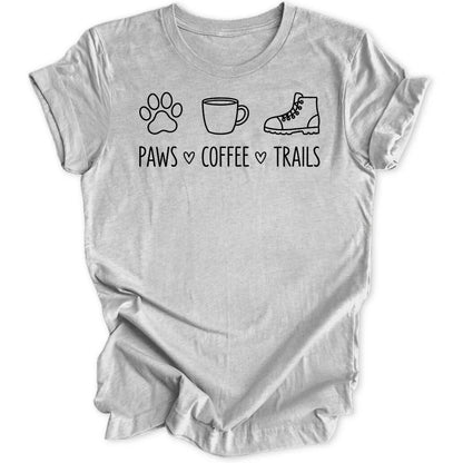 Paws Coffee Trails Unisex T-Shirt - Wild Spirit