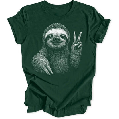 Peace Faultier Unisex T-Shirt - Wild Spirit