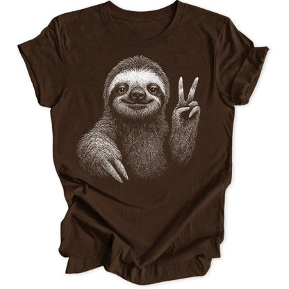 Peace Faultier Unisex T-Shirt - Wild Spirit