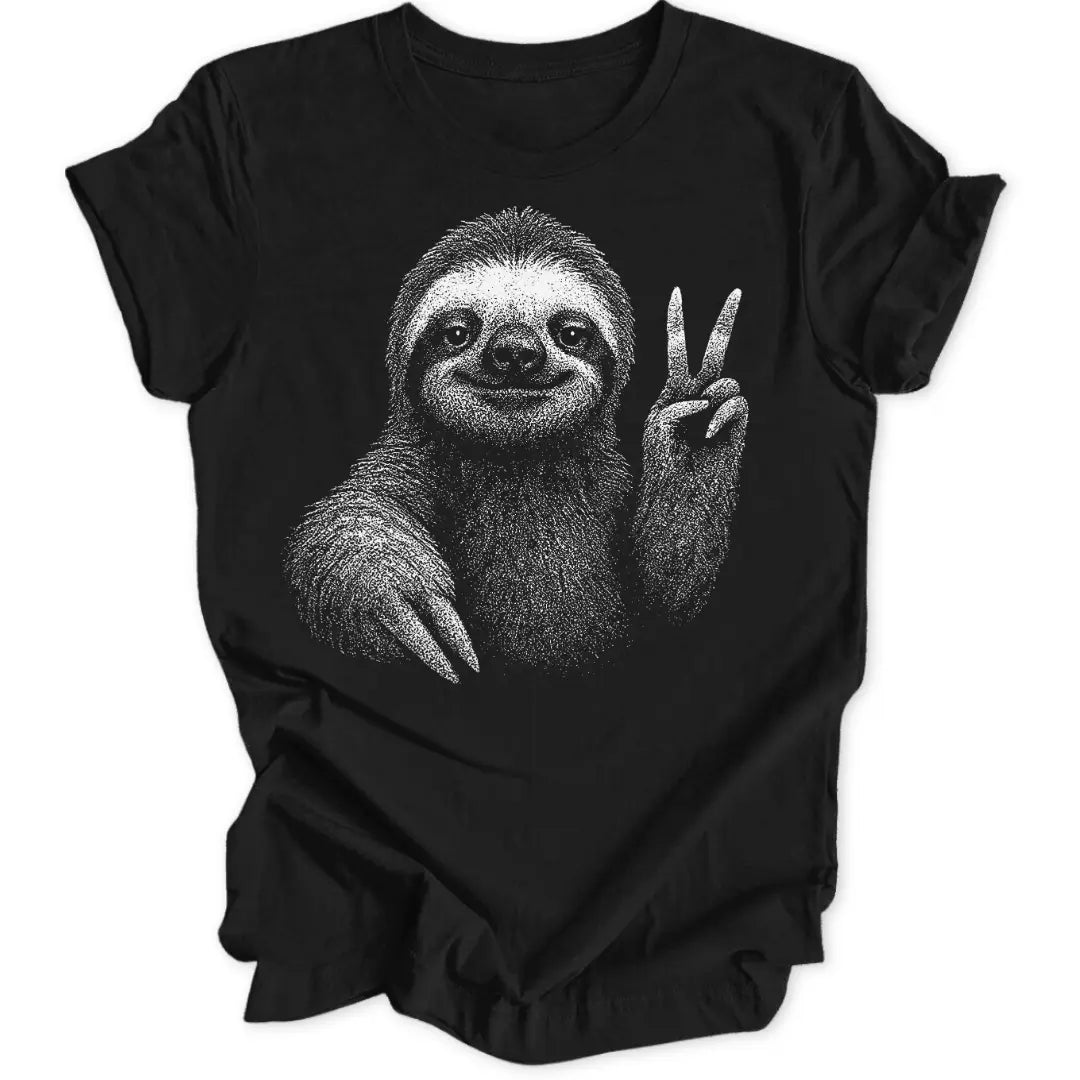 Peace Faultier Unisex T-Shirt - Wild Spirit