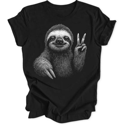 Peace Faultier Unisex T-Shirt - Wild Spirit