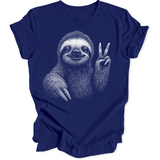 Peace Faultier Unisex T-Shirt - Wild Spirit