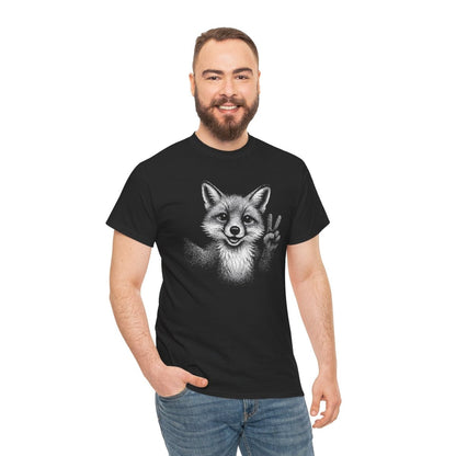 Peace Fox Unisex T-Shirt - Wild Spirit