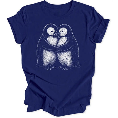 Penguin Couple Unisex T-Shirt - Wild Spirit