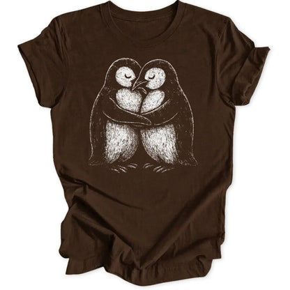 Penguin Couple Unisex T-Shirt - Wild Spirit