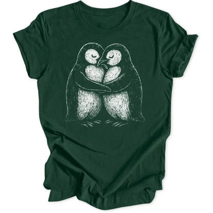 Penguin Couple Unisex T-Shirt - Wild Spirit