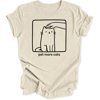 Pet More Cats Unisex T-Shirt - Wild Spirit