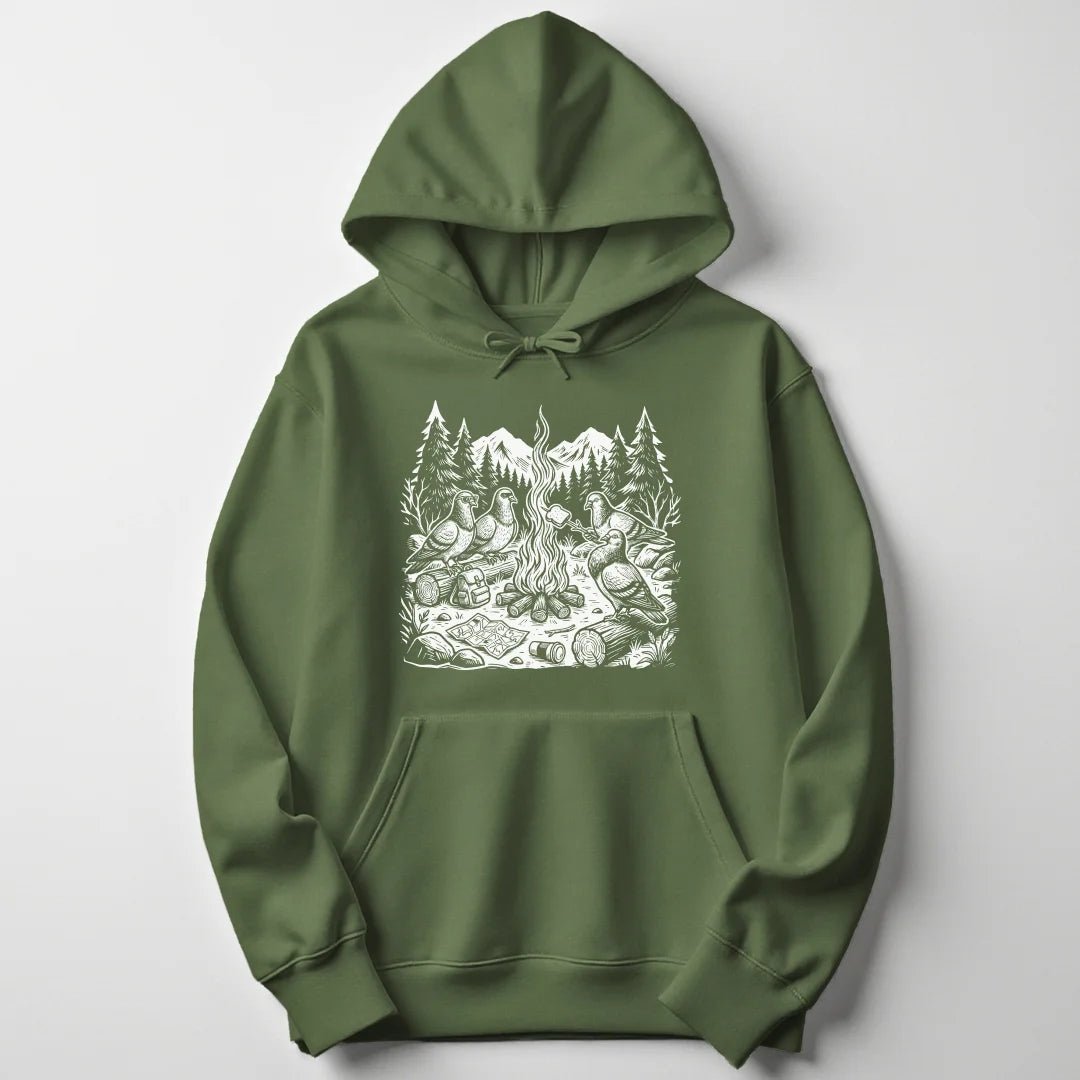 Pigeon Camp Unisex Hoodie - Wild Spirit
