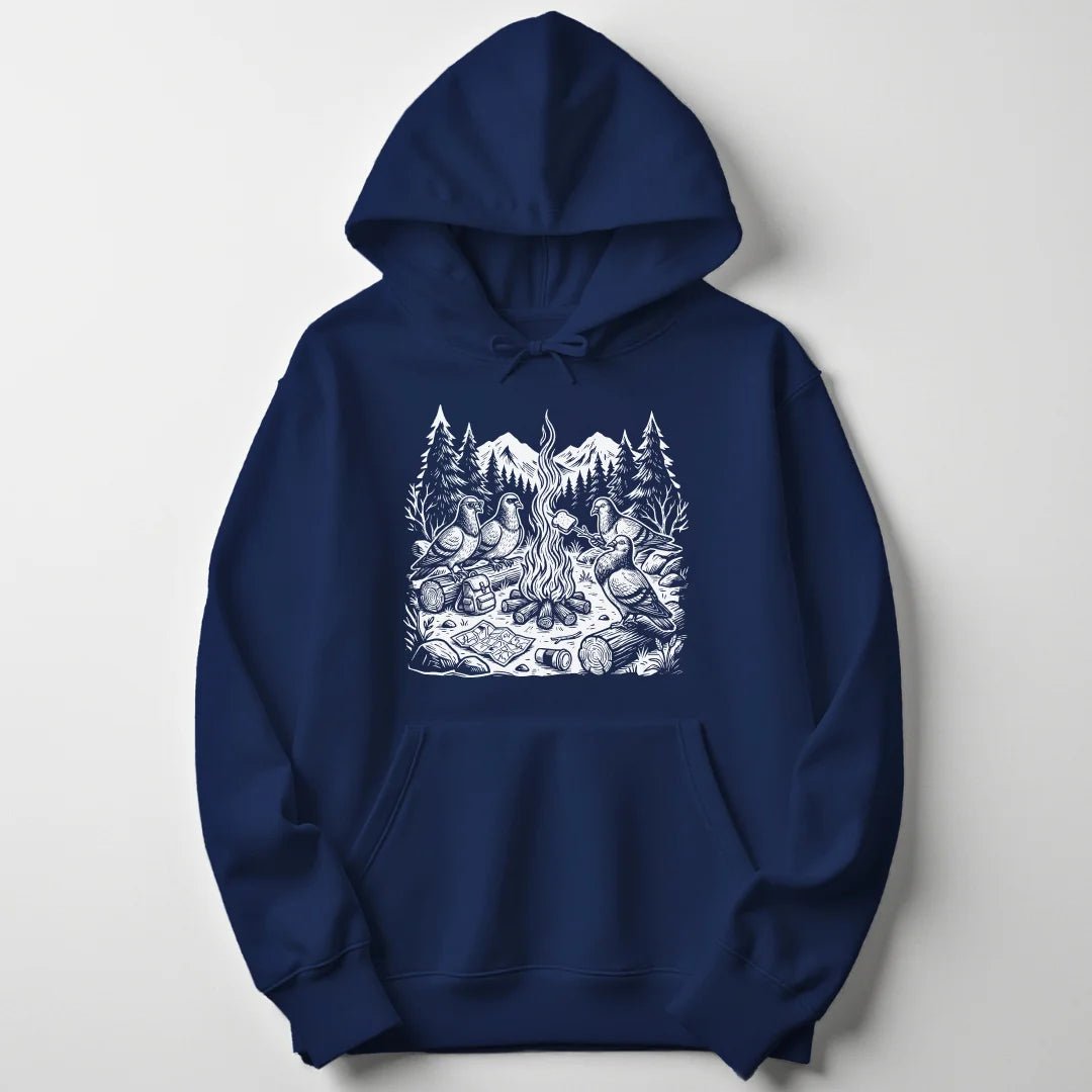 Pigeon Camp Unisex Hoodie - Wild Spirit