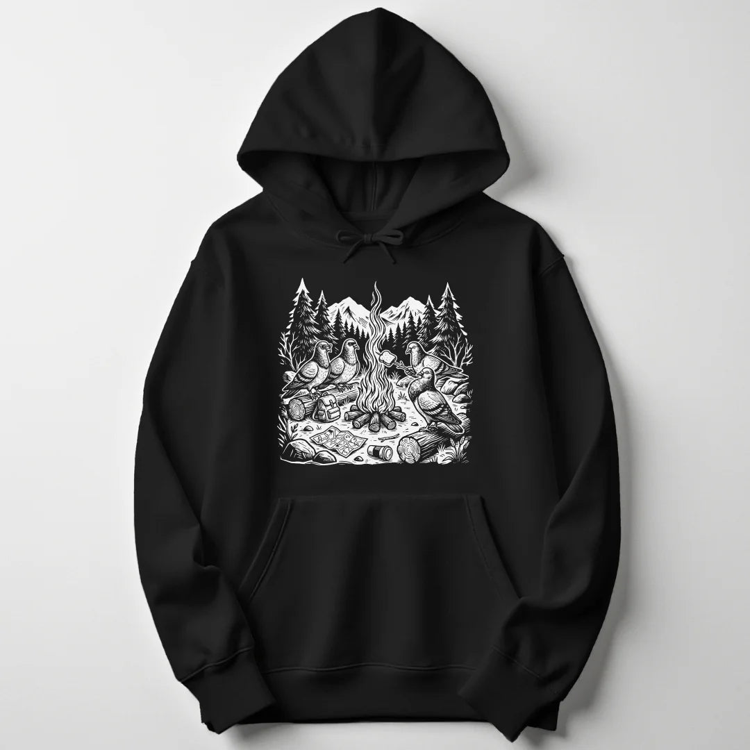 Pigeon Camp Unisex Hoodie - Wild Spirit