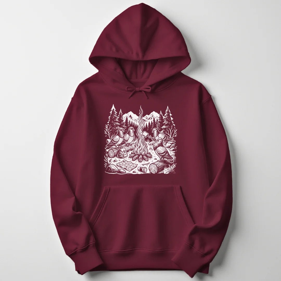 Pigeon Camp Unisex Hoodie - Wild Spirit