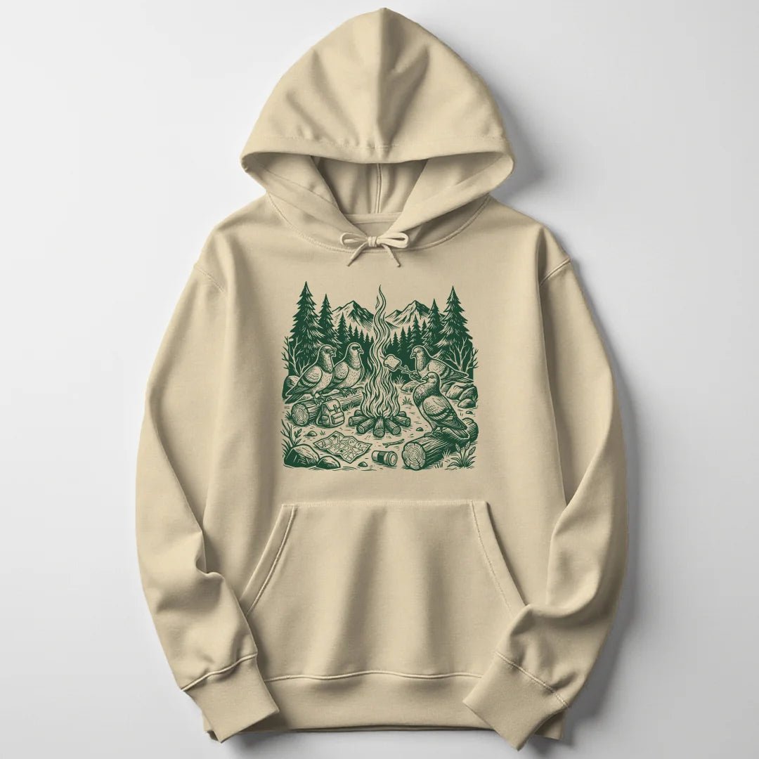 Pigeon Camp Unisex Hoodie - Wild Spirit