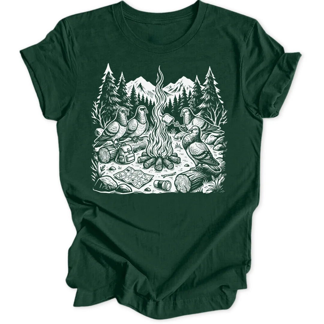 Pigeon Camp Unisex T-Shirt - Wild Spirit