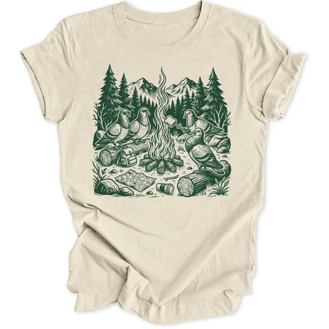 Pigeon Camp Unisex T-Shirt - Wild Spirit