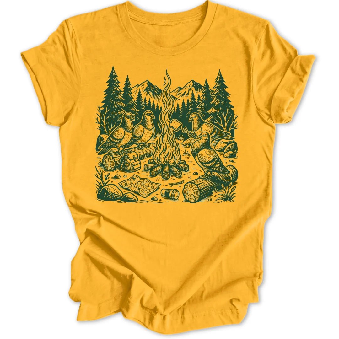 Pigeon Camp Unisex T-Shirt - Wild Spirit