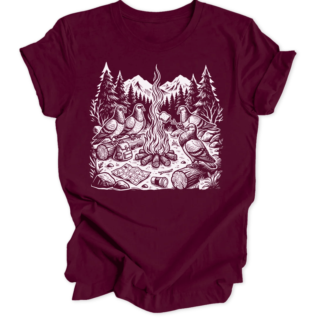 Pigeon Camp Unisex T-Shirt - Wild Spirit