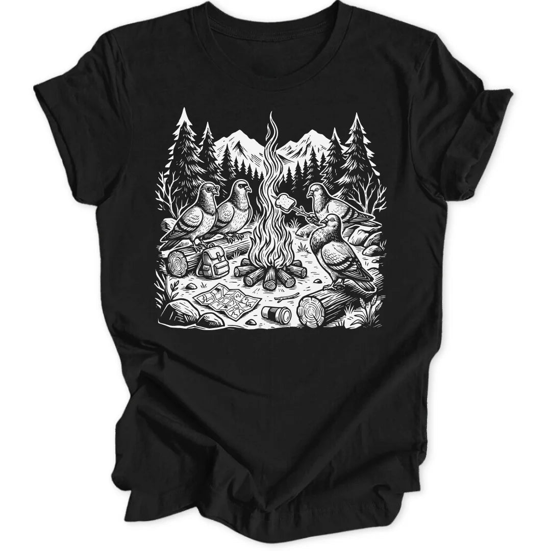 Pigeon Camp Unisex T-Shirt - Wild Spirit