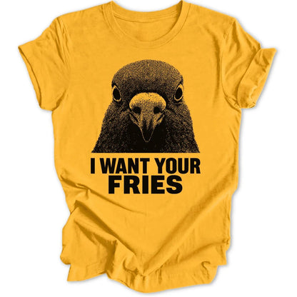 Pigeon Fries Unisex T-Shirt - Wild Spirit