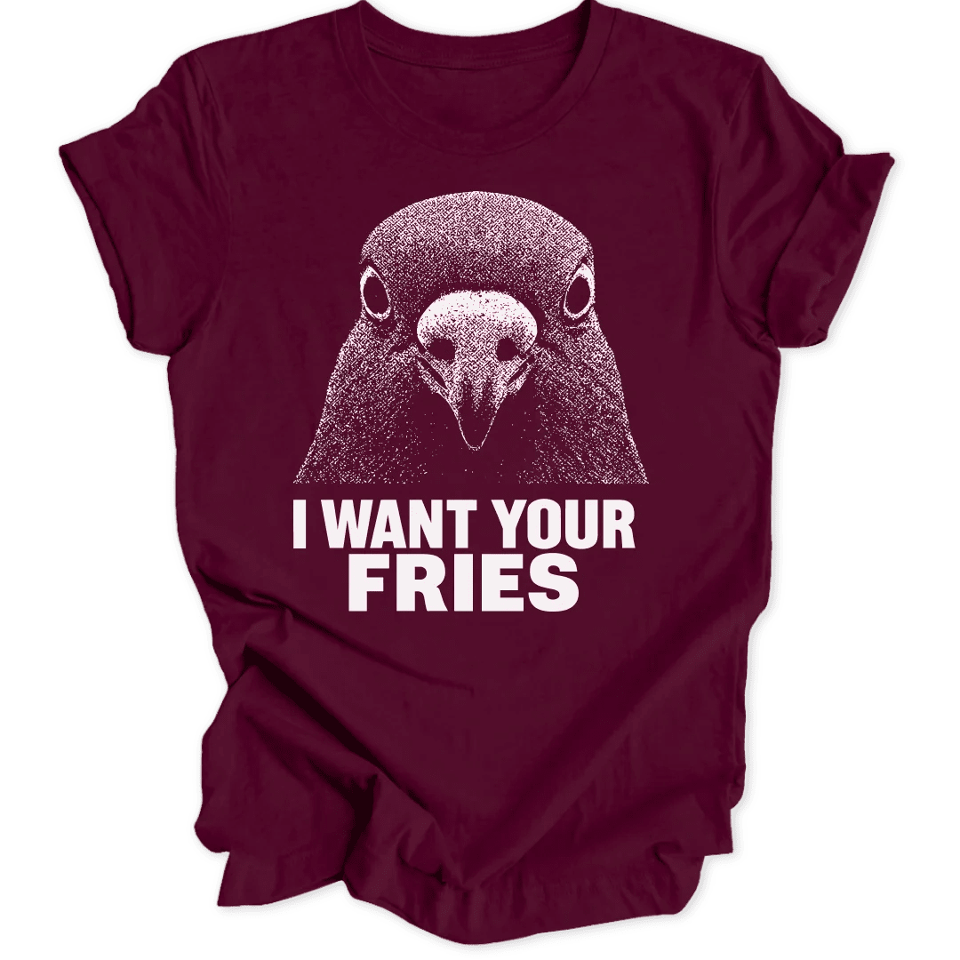 Pigeon Fries Unisex T-Shirt - Wild Spirit