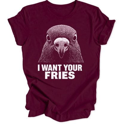 Pigeon Fries Unisex T-Shirt - Wild Spirit