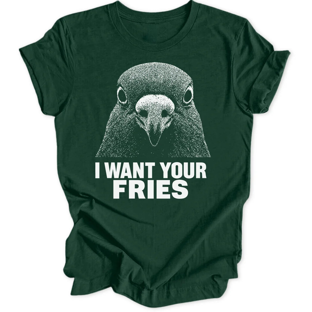 Pigeon Fries Unisex T-Shirt - Wild Spirit