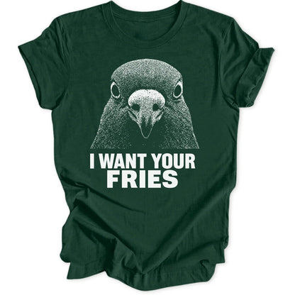 Pigeon Fries Unisex T-Shirt - Wild Spirit