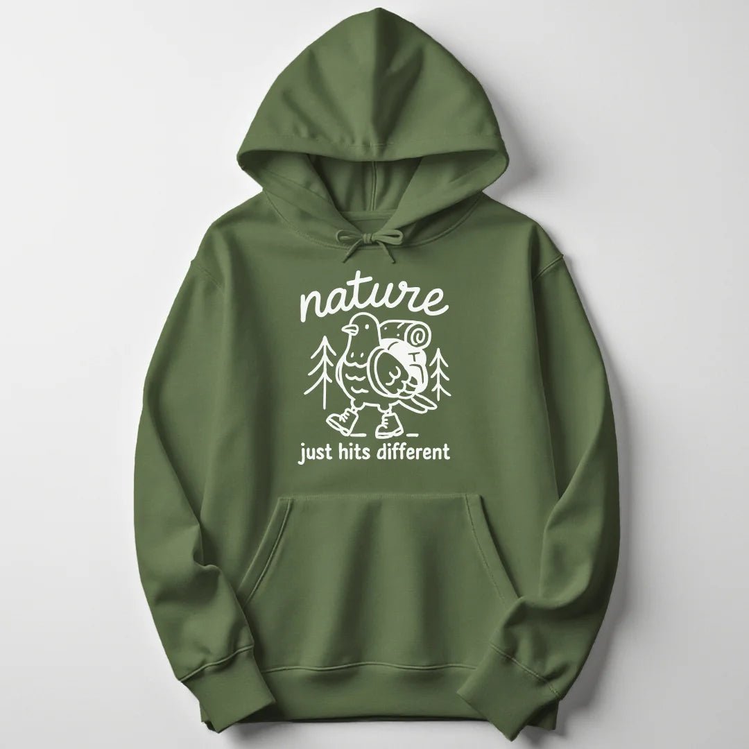 Pigeon Hiker Unisex Hoodie - Wild Spirit