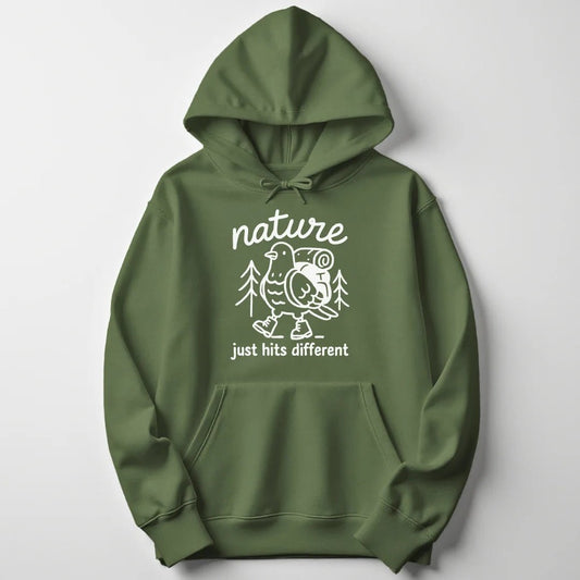 Pigeon Hiker Unisex Hoodie - Wild Spirit