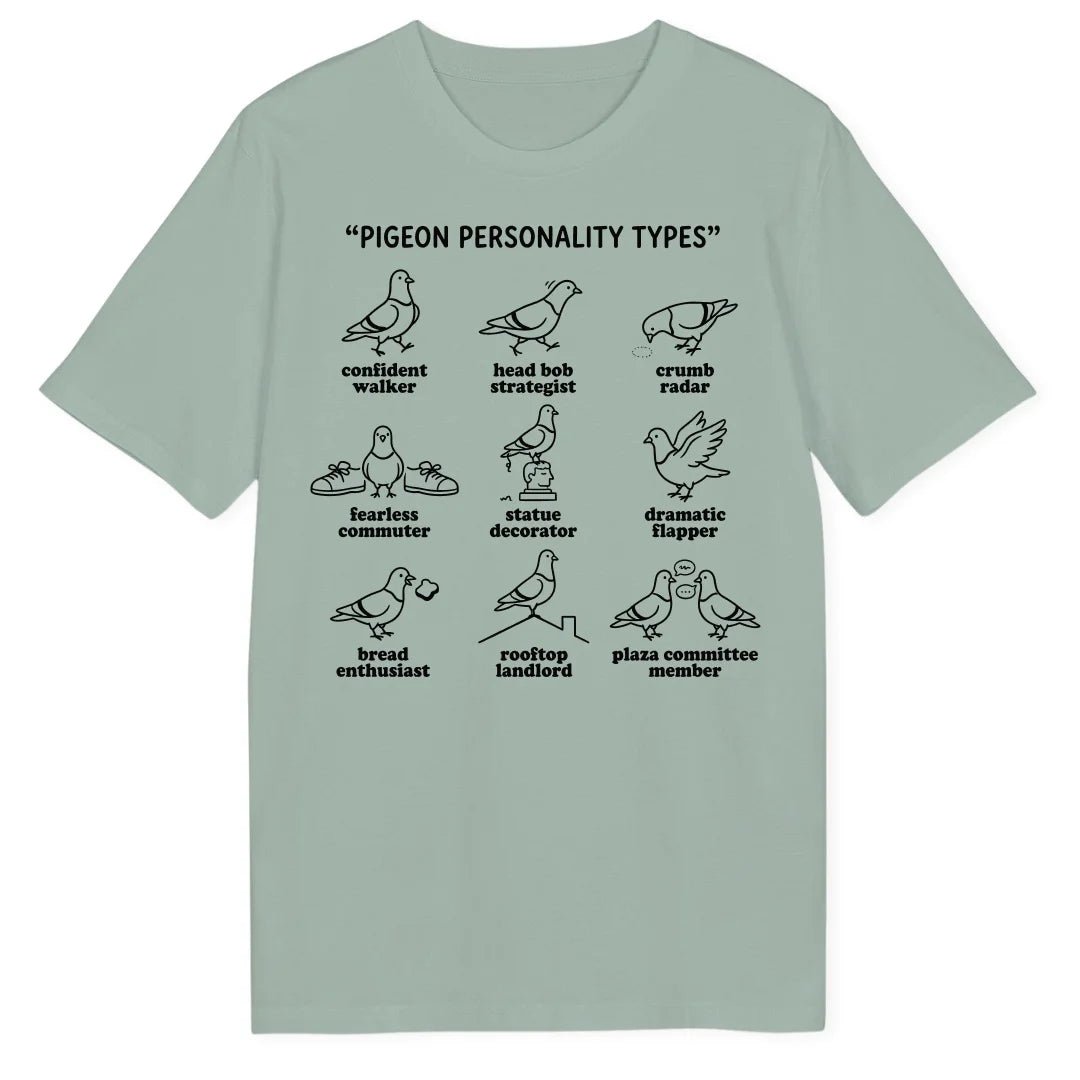 Pigeon Personalities Bio T-Shirt - Wild Spirit