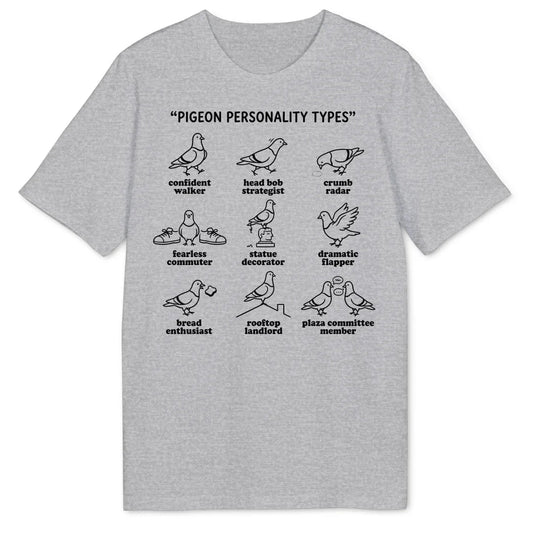 Pigeon Personalities Bio T-Shirt - Wild Spirit