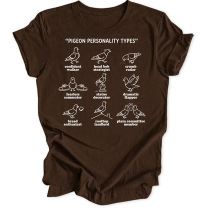 Pigeon Personalities Unisex T-Shirt - Wild Spirit