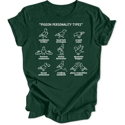Pigeon Personalities Unisex T-Shirt - Wild Spirit