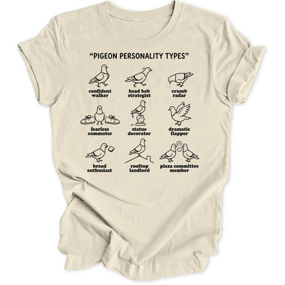 Pigeon Personalities Unisex T-Shirt - Wild Spirit