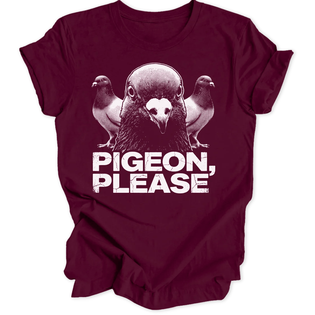 Pigeon Please Unisex T-Shirt - Wild Spirit