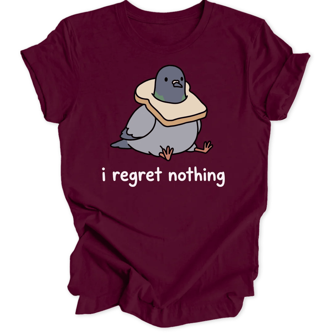 Pigeon Regret Unisex T-Shirt - Wild Spirit