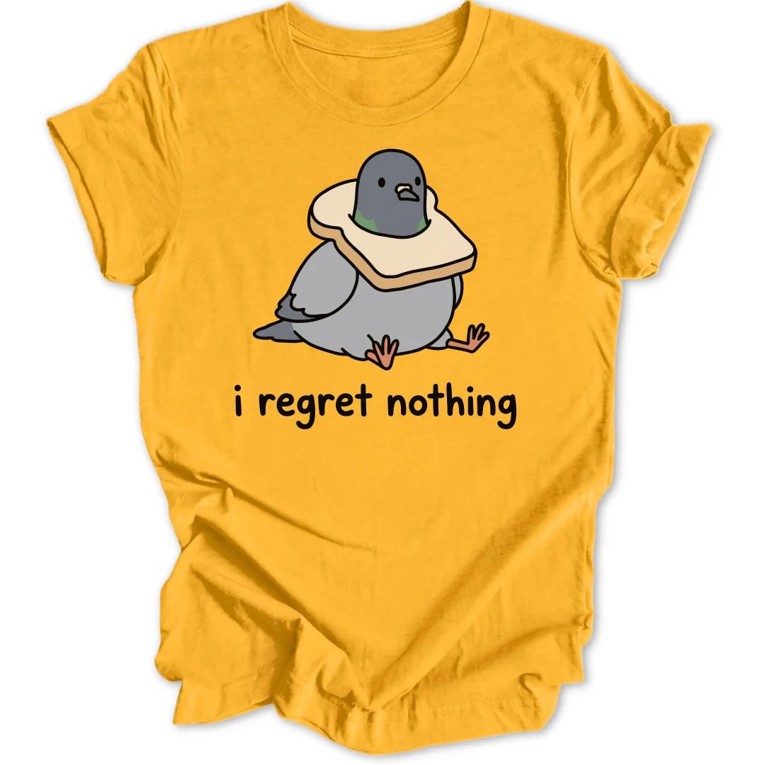 Pigeon Regret Unisex T-Shirt - Wild Spirit