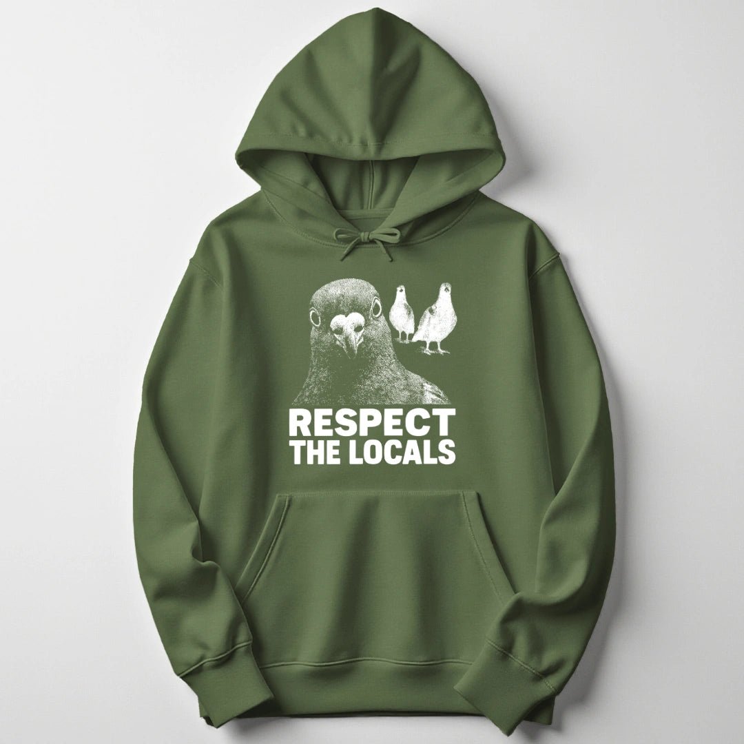 Pigeon Respect Unisex Hoodie - Wild Spirit