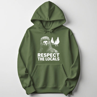 Pigeon Respect Unisex Hoodie - Wild Spirit
