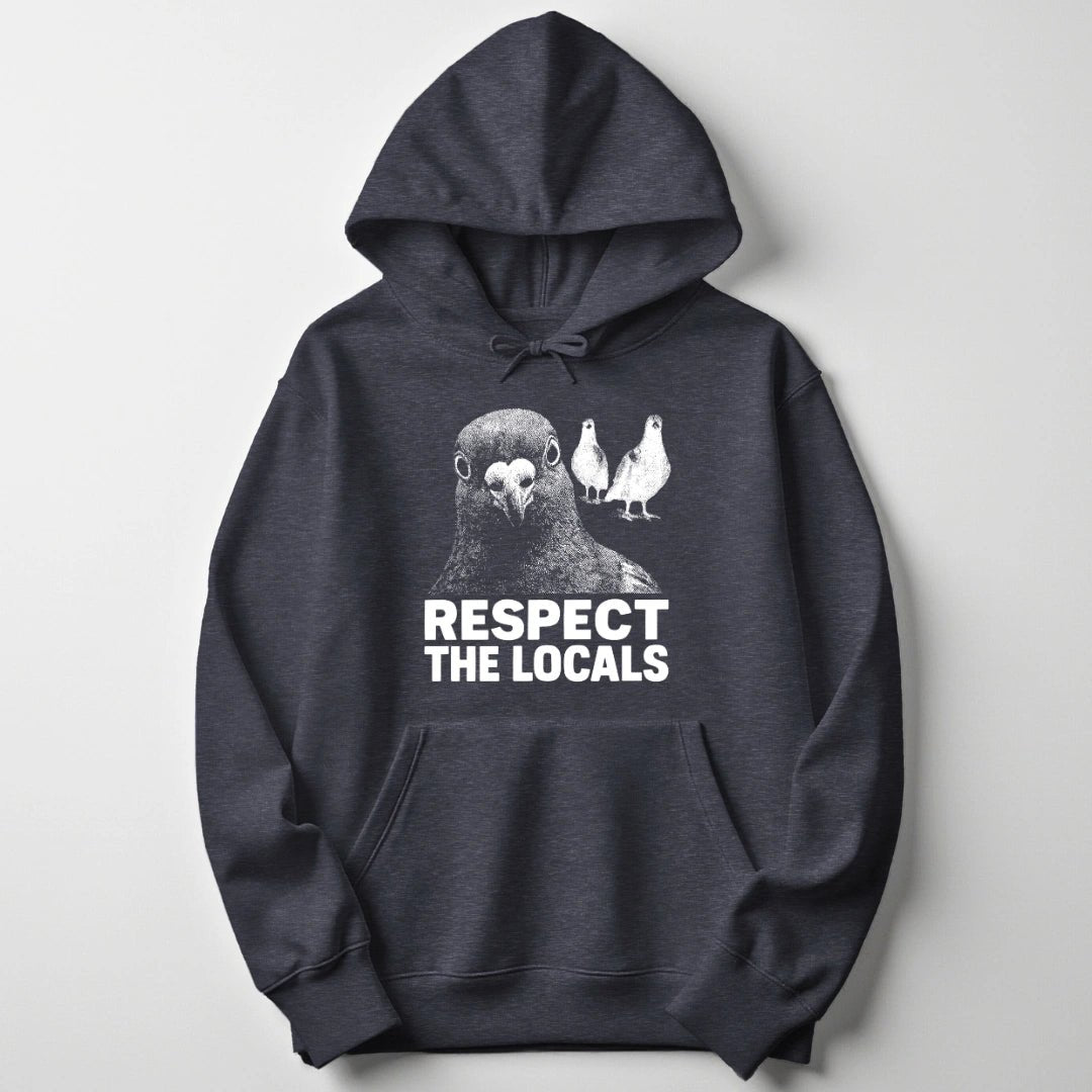 Pigeon Respect Unisex Hoodie - Wild Spirit