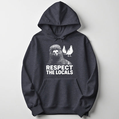Pigeon Respect Unisex Hoodie - Wild Spirit