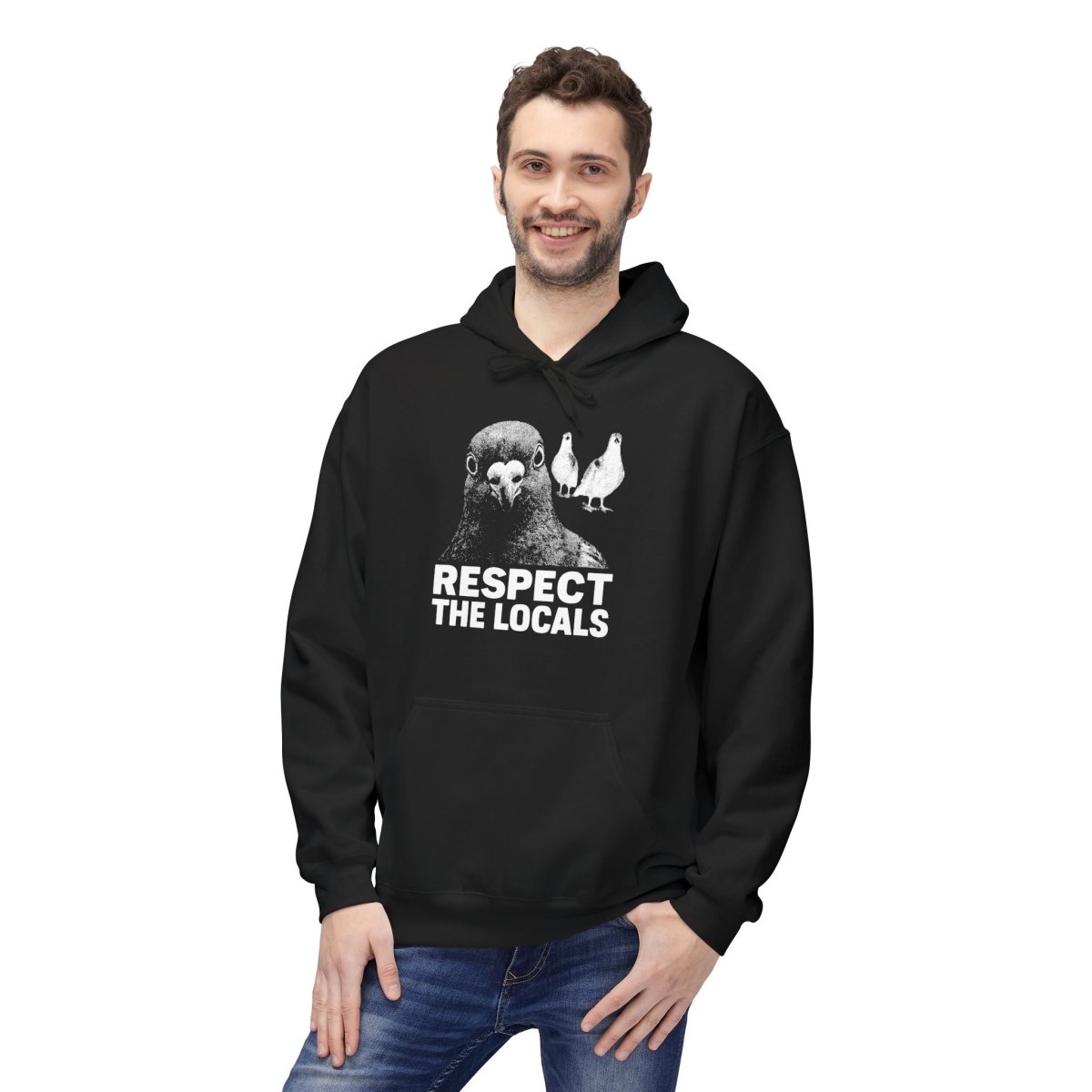 Pigeon Respect Unisex Hoodie - Wild Spirit