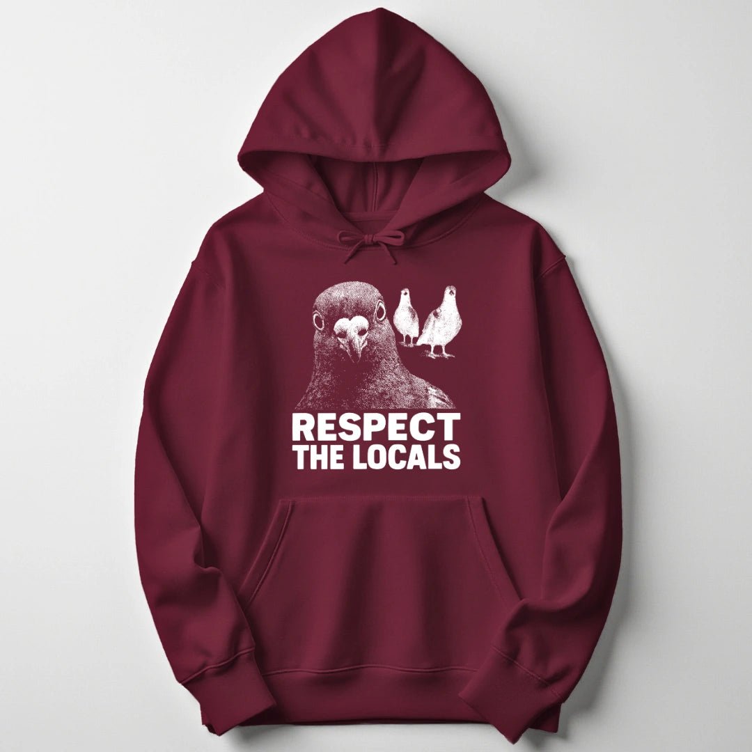 Pigeon Respect Unisex Hoodie - Wild Spirit
