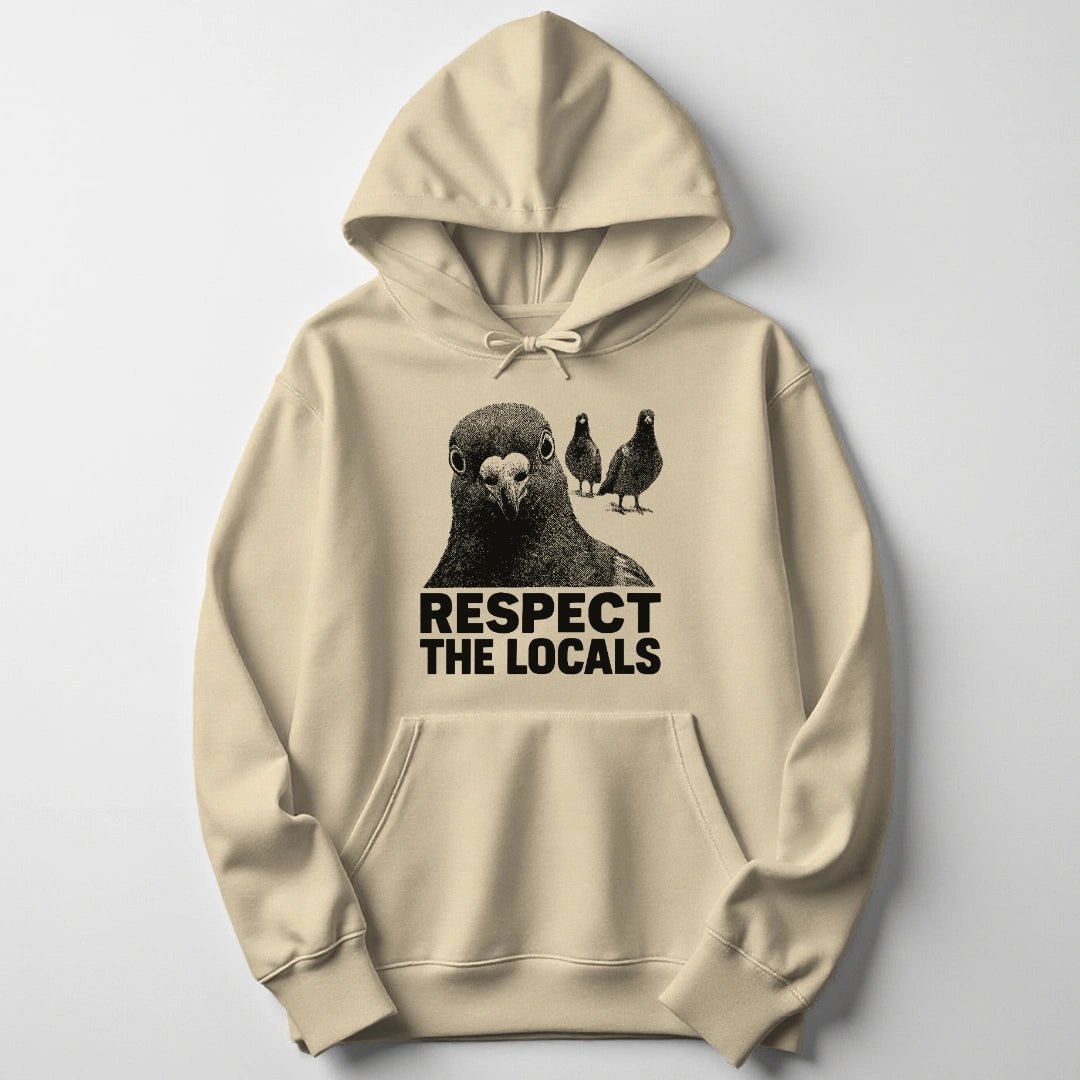 Pigeon Respect Unisex Hoodie - Wild Spirit