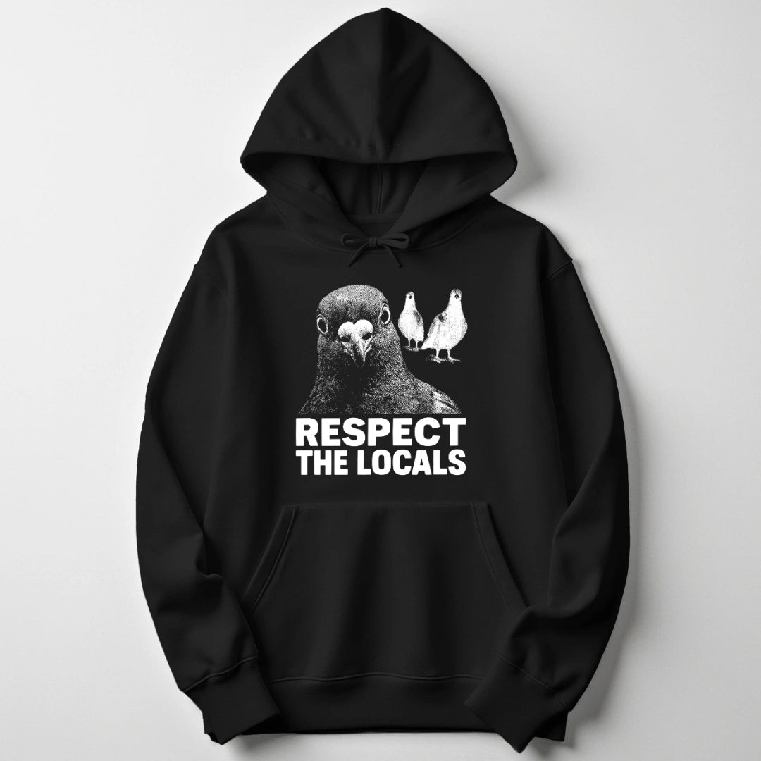 Pigeon Respect Unisex Hoodie - Wild Spirit